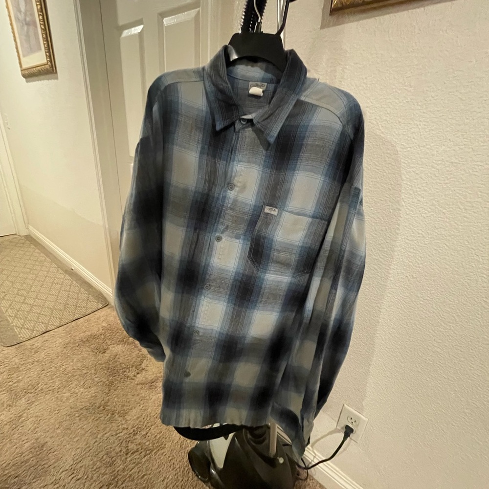 3XL Caltop Flannel long sleeve